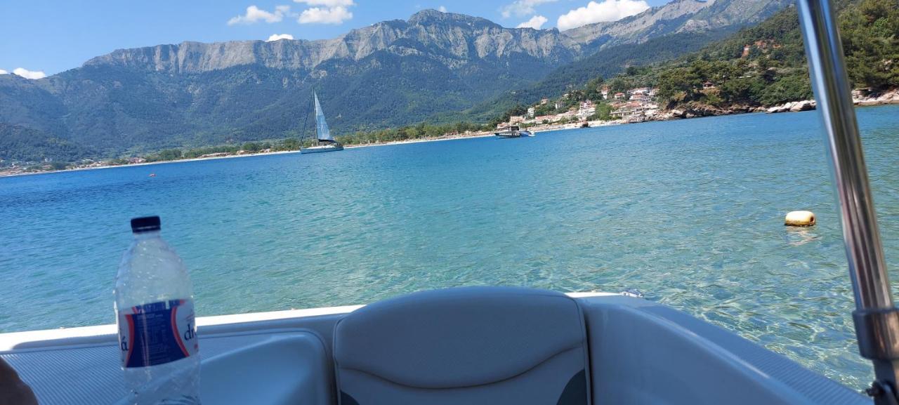 Villa Ibis Thassos Chrisi Ammoudia Exteriör bild