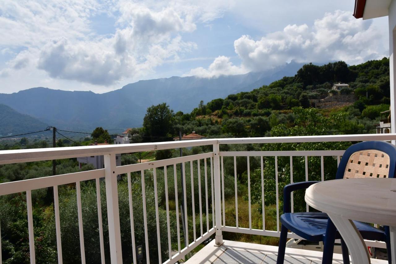 Villa Ibis Thassos Chrisi Ammoudia Exteriör bild